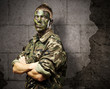 Photo: young soldier portrait young soldier portrait