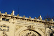 Théâtre de la Porte Saint Martin. Ciel bleu. Paris, France. Théâtre de la Porte Saint Martin. Ciel bleu. Paris, France.