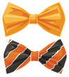 Orange Bow Ties