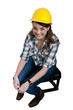 Female Construction Worker