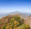 the great wall of china at autumn