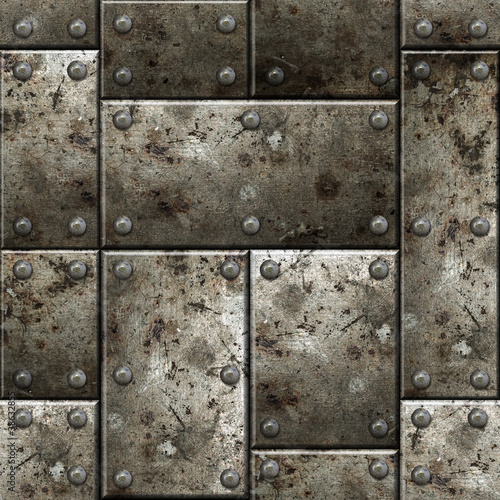Illustration: Armor seamless background. Armor seamless background.