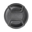 Black camera lens cover