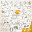 icon set - 40 öko symbole