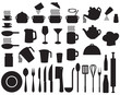 Kitchen icons set