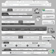 Web site design template navigation elements