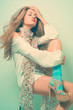 Beautiful young woman