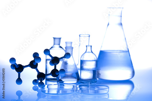 Photo: Laboratory glassware Laboratory glassware