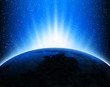 Earth and rays
