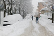 Nevicata abbondante e disagi