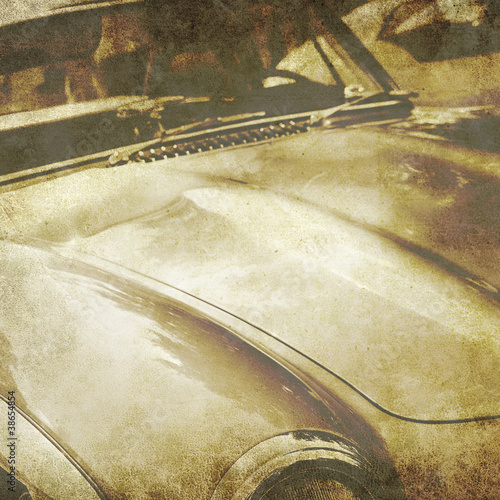 Foto: faded classic car photo faded classic car photo