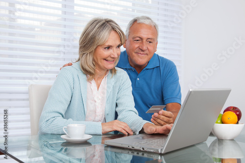 Photo: Couple Shopping Online Couple Shopping Online