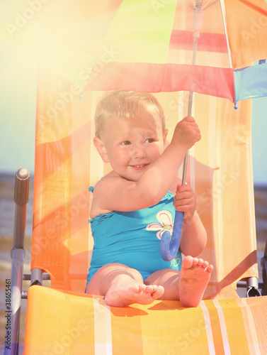 Photo: sunny umbrella sunny umbrella