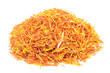 Safflower (Substitute for Saffron) Isolated on White Background
