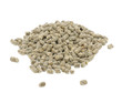 Pelleted Compound Feed for Cattle Isolated on White Background