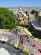 Foto: Barcelona: Park Guell, famous park designed by Antoni Gaudi Barcelona: Park Guell, famous park designed by Antoni Gaudi