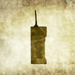 retro mobile phone print