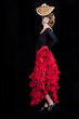 Flamenca bailando