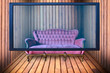 Foto: wide screen television in wooden room wide screen television in wooden room