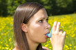 Girl with asthma