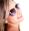 Photo: Woman with sunglasses Woman with sunglasses
