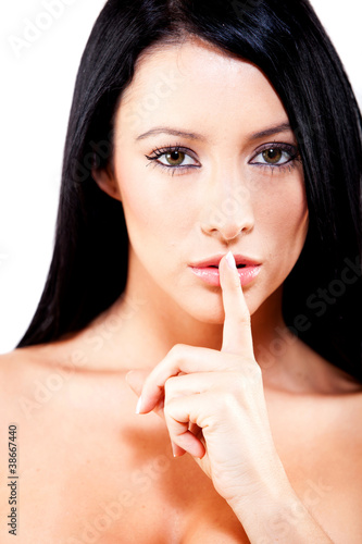 Photo: Keep quiet Keep quiet