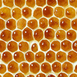 Honeycombs seamless pattern