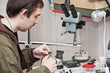 Male jeweller