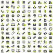 120 Green Black Web Icons
