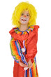 Kleines Mädchen im Clown-Kostüm Kleines Mädchen im Clown-Kostüm