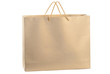gold paper shopping bag