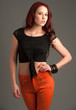 pretty redhead