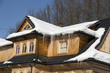 Icicles on the roof