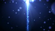 Falling particles Looped background animation