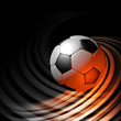 Illustration: Hintergrund mit Fußball Hintergrund mit Fußball