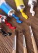 paint and brush