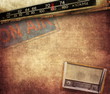 Vintage radio composition