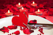 Candle light dinner