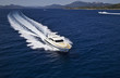 Italy, Sardinia, Tyrrhenian Sea, luxury yacht
