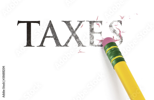 Photo: Erasing Taxes Erasing Taxes