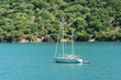 Sailboat Mooored Sailboat Mooored