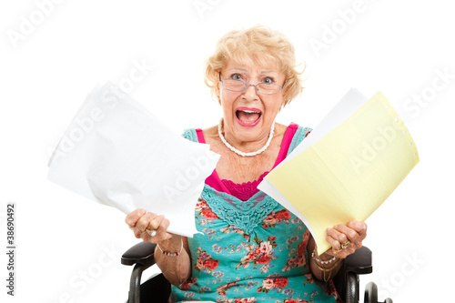 Photo: Frustrated by Medical Bills Frustrated by Medical Bills