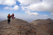 Sur la longue crête du M'Goun - 4070 m (Atlas, Maroc)