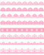 calligraphic elements frame vector