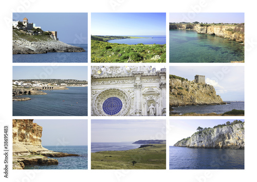 Foto: wonderful Salento, collage wonderful Salento, collage
