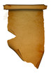 Scroll on a white background.
