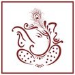Ganesha, Diwali greetings card, royal Rajasthan, India
