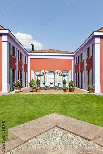 Photo: exterior, red house exterior, red house