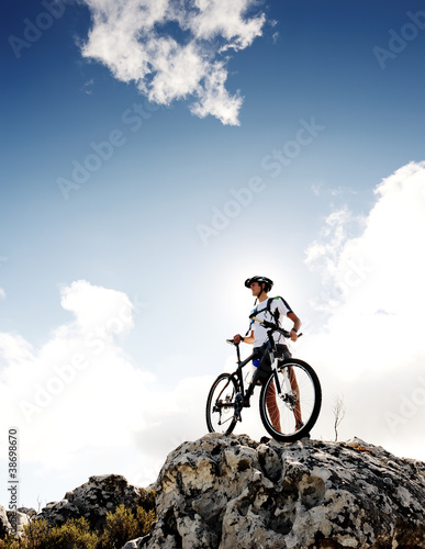 Photo: cyclist rest stop cyclist rest stop