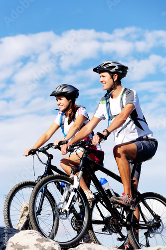 Photo: bike couple bike couple